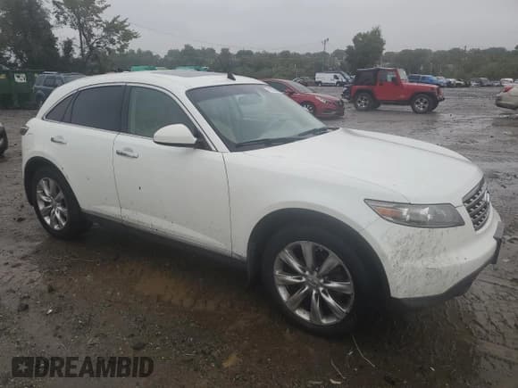 ✅ 2006 Infiniti FX Options • VIN: JNRBS08WX6X400966 • Lot: 73137544. Listed on Copart with 82,366 mi. Free auction sales archive from the USA and detailed vehicle history report at DreamBid. Image 4.