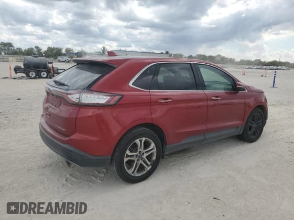 ✅ 2015 Ford Edge Titanium • VIN: 2FMTK3K89FBB37405 • Lot: 90138295. Wystawiony na Copart z przebiegiem 171 541 mil. Bezpłatny archiwum sprzedaży aukcyjnych z USA i szczegółowy raport historii pojazdu na DreamBid. Zdjęcie 3.