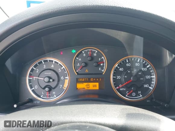 ✅ 2011 Nissan Armada SV • VIN: 5N1BA0NDXBN620101 • Lot: 43364672. Listed on IAAI with 135,877 mi. Free auction sales archive from the USA and detailed vehicle history report at DreamBid. Image 7.