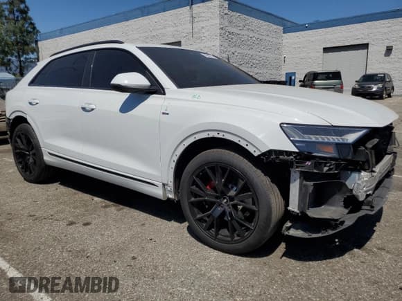 ✅ 2021 Audi Q8 Premium Plus • VIN: WA1EVAF10MD001560 • Lot: 56559745. Listed on Copart with 68,038 mi. Free auction sales archive from the USA and detailed vehicle history report at DreamBid. Image 4.