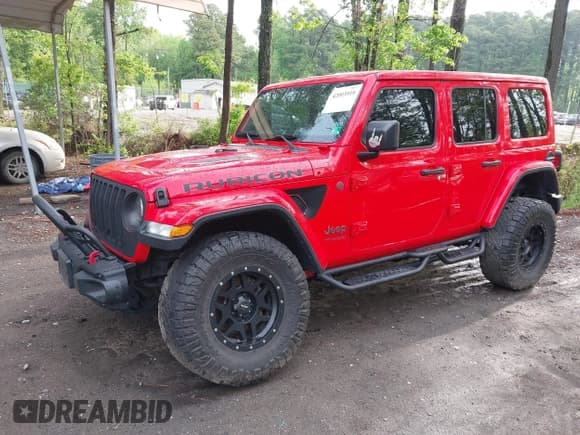 ✅ 2018 Jeep Wrangler Unlimited Rubicon • VIN: 1C4HJXFG3JW273266 • Lot: 42093919. Wystawiony na IAAI z przebiegiem 90 700 mil. Bezpłatny archiwum sprzedaży aukcyjnych z USA i szczegółowy raport historii pojazdu na DreamBid. Zdjęcie 2.