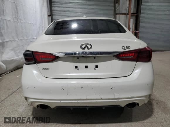 ✅ 2021 Infiniti Q50 Luxe • VIN: JN1EV7BR2MM752036 • Lot: 85521705. Listed on Copart with 62,364 mi. Free auction sales archive from the USA and detailed vehicle history report at DreamBid. Image 6.