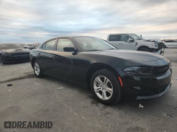 2023 Dodge Charger SXT z VIN 2C3CDXBG4PH674912, wystawiony jako Copart lot #87416785 z przebiegiem 37 786 mil mil oraz Szkoda całkowita • Salvage title. Historia ofert i sprzedaży dostępna na DreamBid. Obrazek 4.