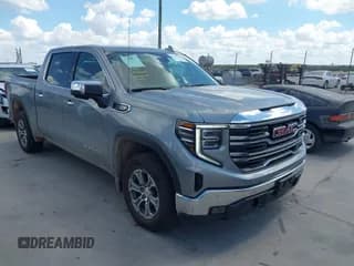 ✅ 2025 GMC Sierra 1500 SLT • VIN: 3GTPHDED4SG245909 • Лот: 43267047. Опубликован ранее на IAAI с пробегом 9 713 миль. Бесплатный доступ к архиву аукционных продаж из США и подробный отчёт об истории автомобиля на DreamBid. Изображение 1.