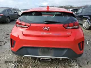 2019 Hyundai Veloster Premium z VIN KMHTG6AF4KU011072, wystawiony jako Copart lot #39301154 z przebiegiem 74 760 mil mil oraz Szkoda całkowita • Salvage title. Historia ofert i sprzedaży dostępna na DreamBid. Obrazek 6.