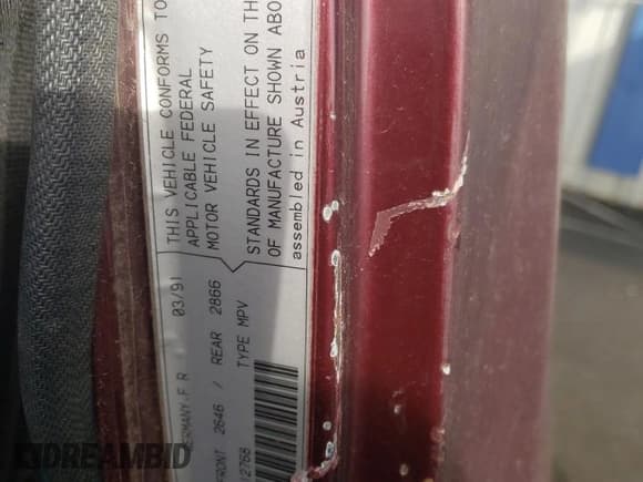 ✅ 1991 Volkswagen Vanagon • VIN: WV2YB0254MG012768 • Лот: 84074574. Опубликован ранее на Copart с пробегом Не указан. Бесплатный доступ к архиву аукционных продаж из США и подробный отчёт об истории автомобиля на DreamBid. Изображение 14.