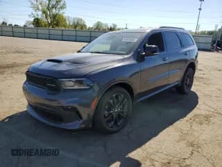 ✅ 2023 Dodge Durango R/T Plus • VIN: 1C4SDJCT6PC676499 • Lot: 84649665. Wystawiony na Copart z przebiegiem 35 243 mil. Bezpłatny archiwum sprzedaży aukcyjnych z USA i szczegółowy raport historii pojazdu na DreamBid. Zdjęcie 1.