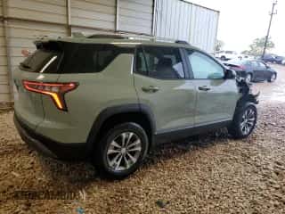 2025 Chevrolet Equinox AWD LT с VIN 3GNAXPEG8SL115652, выставлен на аукционе Copart как лот 51602285 с пробегом 1 721 миль миль и Списание • Salvage title. История ставок и продаж доступна на DreamBid. Изображение 3.