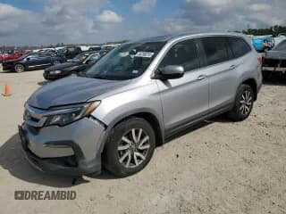 ✅ 2019 Honda Pilot EX-L • VIN: 5FNYF5H49KB013887 • Lot: 44258315. Listed on Copart with 159,115 mi. Free auction sales archive from the USA and detailed vehicle history report at DreamBid. Image 1.