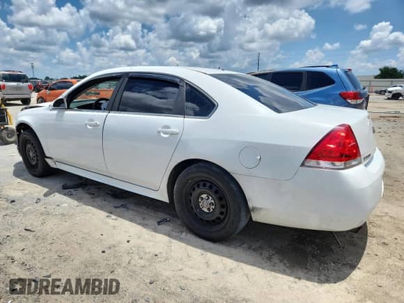 2016 Chevrolet Impala Police Police with VIN 2G1WD5E39G1131742, listed as a Copart auction lot 62647985 with 161,673 mi miles and Salvage title. Bid and sale history available at DreamBid. Image 2.