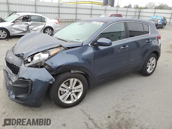 ✅ 2018 Kia Sportage LX • VIN: KNDPM3AC4J7424156 • Lot: 82735745. Listed on Copart with 125,677 mi. Free auction sales archive from the USA and detailed vehicle history report at DreamBid. Image 1.