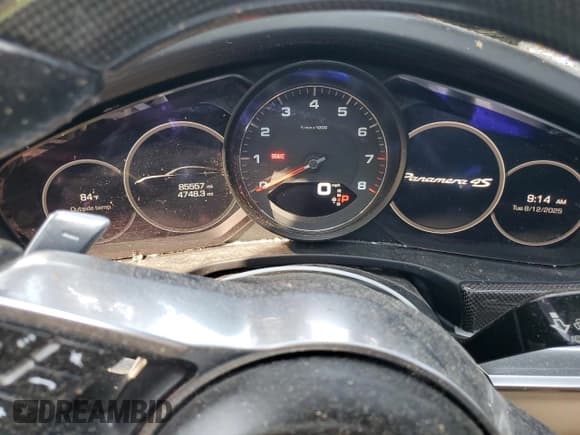 ✅ 2018 Porsche Panamera 4S • VIN: WP0AB2A76JL131794 • Лот: 67789145. Опубликован ранее на Copart с пробегом 85 557 миль. Бесплатный доступ к архиву аукционных продаж из США и подробный отчёт об истории автомобиля на DreamBid. Изображение 9.