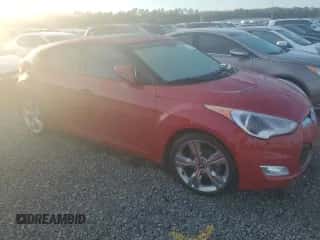 2013 Hyundai Veloster w/Black Int z VIN KMHTC6AD1DU119193, wystawiony jako Copart lot #73733224 z przebiegiem Nie podano mil oraz Szkoda całkowita • Salvage title. Historia ofert i sprzedaży dostępna na DreamBid. Obrazek 4.