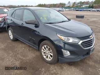 ✅ 2021 Chevrolet Equinox LS • VIN: 3GNAXHEVXMS105718 • Lot: 43770138. Listed on IAAI with 96,385 mi. Free auction sales archive from the USA and detailed vehicle history report at DreamBid. Image 1.