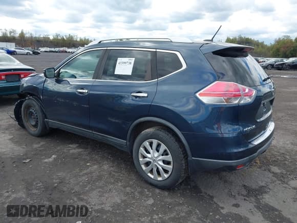 ✅ 2016 Nissan Rogue S • VIN: KNMAT2MV3GP677560 • Лот: 43399738. Опубликован ранее на IAAI с пробегом 105 233 миль. Бесплатный доступ к архиву аукционных продаж из США и подробный отчёт об истории автомобиля на DreamBid. Изображение 3.