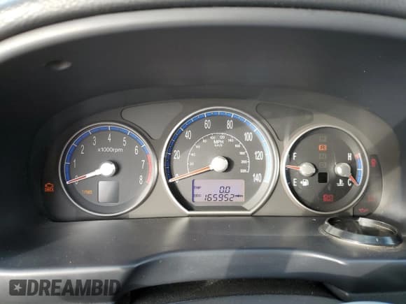 ✅ 2008 Hyundai Santa Fe SE • VIN: 5NMSH13E08H154881 • Lot: 85992944. Listed on Copart with 165,952 mi. Free auction sales archive from the USA and detailed vehicle history report at DreamBid. Image 9.