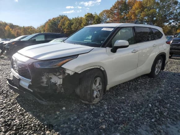 ✅ 2021 Toyota Highlander LE • VIN: 5TDBZRBH9MS057452 • Lot: 87360035. Listed on Copart with 78,822 mi. Free auction sales archive from the USA and detailed vehicle history report at DreamBid. Image 1.