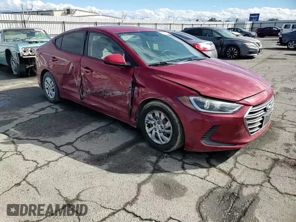✅ 2017 Hyundai Elantra SE • VIN: KMHD74LF4HU353491 • Lot: 86676695. Listed on Copart with 106,571 mi. Free auction sales archive from the USA and detailed vehicle history report at DreamBid. Image 13.