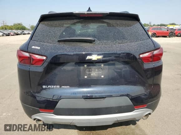 2020 Chevrolet Blazer LT with VIN 3GNKBHRS8LS597862, listed as a Copart auction lot 69475064 with 30,472 mi miles and Salvage title. Bid and sale history available at DreamBid. Image 6.