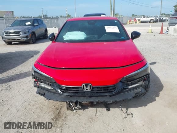 ✅ 2024 Honda Civic Sport • VIN: 2HGFE2F5XRH552612 • Lot: 42091995. Listed on IAAI with 16,282 mi. Free auction sales archive from the USA and detailed vehicle history report at DreamBid. Image 12.