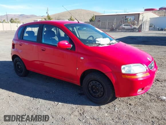 2008 Chevrolet Aveo LS z VIN KL1TD66678B188684, wystawiony jako IAAI lot #41622056 z przebiegiem 73 286 mil mil oraz . Historia ofert i sprzedaży dostępna na DreamBid. Obrazek 1.