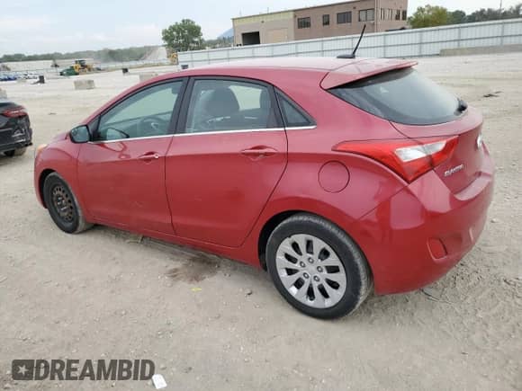 2016 Hyundai Elantra with VIN KMHD35LH0GU284039, listed as a Copart auction lot 81233475 with 124,310 mi miles and Salvage title. Bid and sale history available at DreamBid. Image 2.