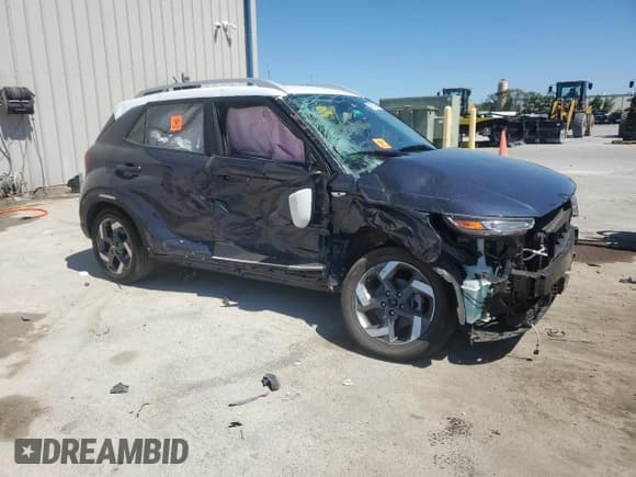 ✅ 2023 Hyundai Venue Limited • VIN: KMHRC8A34PU228717 • Lot: 49235595. Listed on Copart with 15,881 mi. Free auction sales archive from the USA and detailed vehicle history report at DreamBid. Image 4.