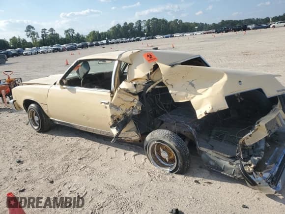 ✅ 1978 Oldsmobile Cutlass • VIN: 3K47F8R488322 • Лот: 72402594. Опубликован ранее на Copart с пробегом Не указан. Бесплатный доступ к архиву аукционных продаж из США и подробный отчёт об истории автомобиля на DreamBid. Изображение 2.