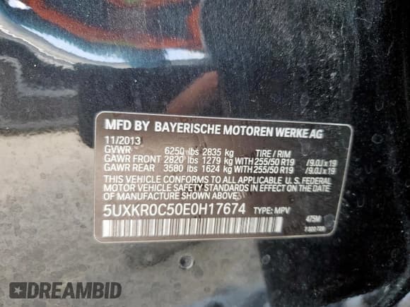 ✅ 2014 BMW X5 xDrive35i • VIN: 5UXKR0C50E0H17674 • Lot: 92742505. Wystawiony na Copart z przebiegiem 172 443 mil. Bezpłatny archiwum sprzedaży aukcyjnych z USA i szczegółowy raport historii pojazdu na DreamBid. Zdjęcie 14.