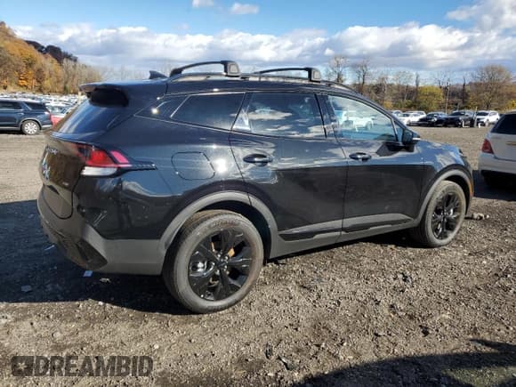 ✅ 2025 Kia Sportage X-Line • VIN: KNDPYDDH9S7246988 • Lot: 91204045. Listed on Copart with 1,698 mi. Free auction sales archive from the USA and detailed vehicle history report at DreamBid. Image 3.