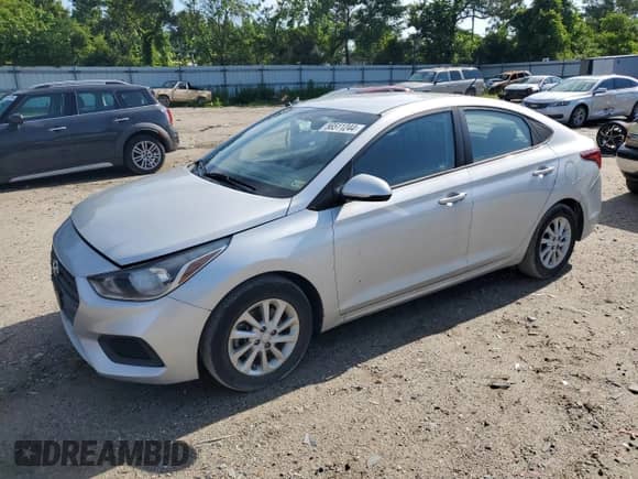2018 Hyundai Accent SEL z VIN 3KPC24A37JE023162, wystawiony jako Copart lot #56511244 z przebiegiem 72 540 mil mil oraz Szkoda całkowita • Salvage title. Historia ofert i sprzedaży dostępna na DreamBid. Obrazek 1.