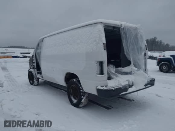 ✅ 2014 Ford Econoline Cargo Commercial • VIN: 1FTNE2EL4EDA12349 • Lot: 43672765. Listed on IAAI with 156,706 mi. Free auction sales archive from the USA and detailed vehicle history report at DreamBid. Image 3.