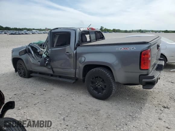 ✅ 2021 Chevrolet Colorado 4WD LT • VIN: 1GCGTCENXM1131724 • Lot: 58383755. Listed on Copart with Not provided. Free auction sales archive from the USA and detailed vehicle history report at DreamBid. Image 2.
