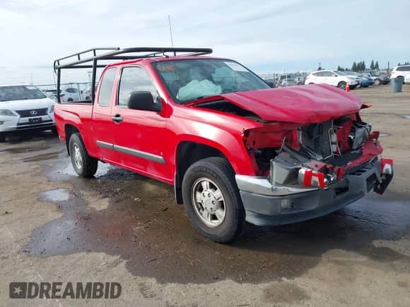 2008 Chevrolet Colorado 1LT z VIN 1GCCS19E588160982, wystawiony jako IAAI lot #41612733 z przebiegiem 112 854 mil mil oraz . Historia ofert i sprzedaży dostępna na DreamBid. Obrazek 1.