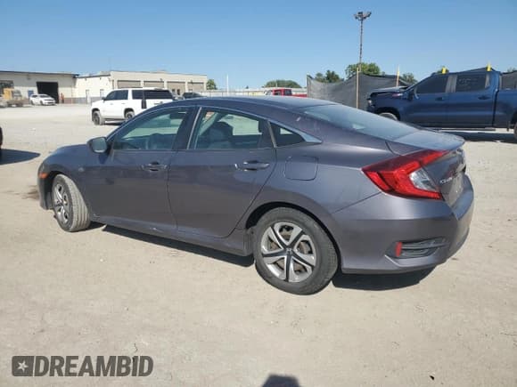 ✅ 2016 Honda Civic LX • VIN: 19XFC2F52GE020171 • Лот: 72046965. Опубликован ранее на Copart с пробегом 109 883 миль. Бесплатный доступ к архиву аукционных продаж из США и подробный отчёт об истории автомобиля на DreamBid. Изображение 2.