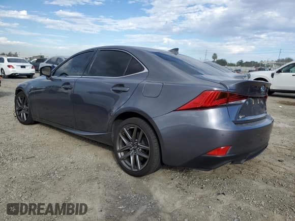 ✅ 2018 Lexus IS 300 F Sport • VIN: JTHBA1D20J5081396 • Lot: 86870335. Listed on Copart with 77,450 mi. Free auction sales archive from the USA and detailed vehicle history report at DreamBid. Image 2.