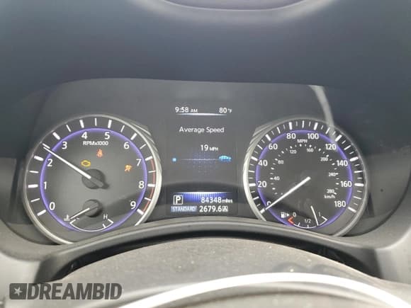 ✅ 2017 Infiniti Q50 Signature Edition • VIN: JN1EV7AP5HM743448 • Lot: 55124755. Listed on Copart with 84,348 mi. Free auction sales archive from the USA and detailed vehicle history report at DreamBid. Image 9.