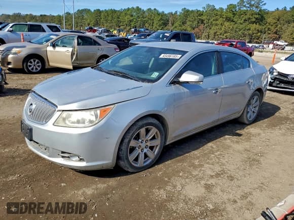 ✅ 2012 Buick LaCrosse Leather • VIN: 1G4GC5G33CF119273 • Лот: 93496185. Опубликован ранее на Copart с пробегом 128 061 миль. Бесплатный доступ к архиву аукционных продаж из США и подробный отчёт об истории автомобиля на DreamBid. Изображение 1.