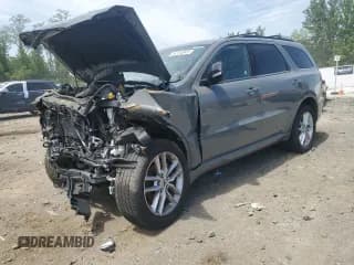 ✅ 2023 Dodge Durango GT Plus • VIN: 1C4RDJDG6PC637220 • Lot: 56154845. Listed on Copart with 59,381 mi. Free auction sales archive from the USA and detailed vehicle history report at DreamBid. Image 1.