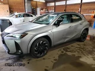 ✅ 2023 Lexus UX 250h F Sport • VIN: JTHB9JBH1P2067050 • Lot: 65222505. Listed on Copart with 78,215 mi. Free auction sales archive from the USA and detailed vehicle history report at DreamBid. Image 1.