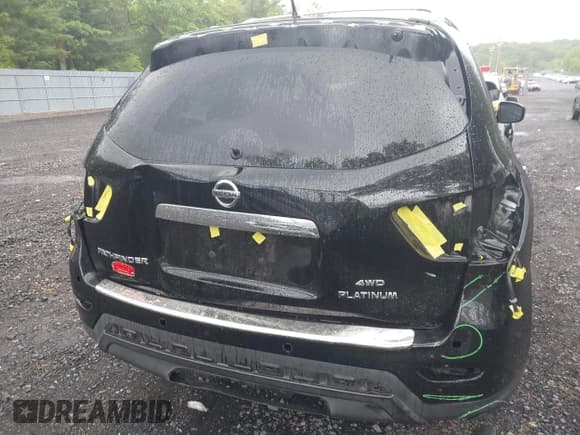 ✅ 2015 Nissan Pathfinder Platinum • VIN: 5N1AR2MM0FC683890 • Lot: 42306900. Listed on IAAI with 117,715 mi. Free auction sales archive from the USA and detailed vehicle history report at DreamBid. Image 6.