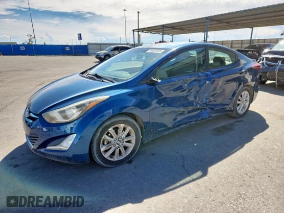 ✅ 2014 Hyundai Elantra SE • VIN: KMHDH4AEXEU165318 • Lot: 84425705. Listed on Copart with 132,821 mi. Free auction sales archive from the USA and detailed vehicle history report at DreamBid. Image 1.