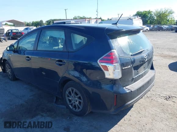 ✅ 2017 Toyota Prius Two • VIN: JTDZN3EU2HJ065380 • Lot: 42307177. Listed on IAAI with 220,294 mi. Free auction sales archive from the USA and detailed vehicle history report at DreamBid. Image 3.