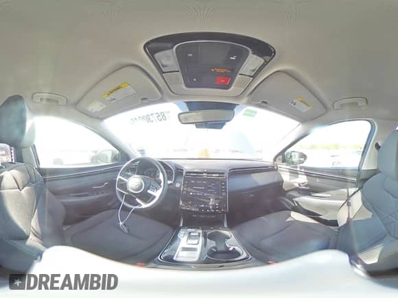 2023 Hyundai Tucson Blue z VIN KM8JBCA18PU123471, wystawiony jako Copart lot #85730945 z przebiegiem 29 261 mil mil oraz Szkoda całkowita • Salvage title. Historia ofert i sprzedaży dostępna na DreamBid. Obrazek 15.