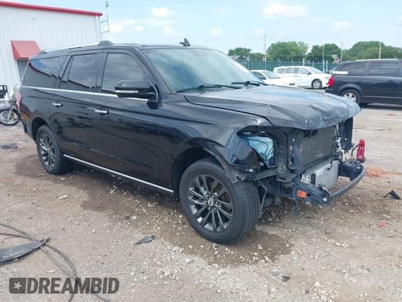 ✅ 2021 Ford Expedition Max Limited • VIN: 1FMJK1KT9MEA41310 • Lot: 42495231. Listed on IAAI with 127,978 mi. Free auction sales archive from the USA and detailed vehicle history report at DreamBid. Image 1.