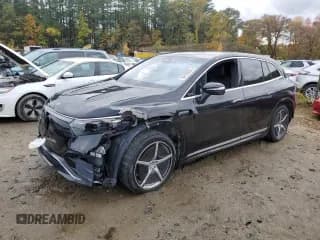 ✅ 2023 Mercedes-Benz EQS 580 • VIN: 4JGDM4EB4PA015334 • Lot: 84703035. Listed on Copart with 95,451 mi. Free auction sales archive from the USA and detailed vehicle history report at DreamBid. Image 1.