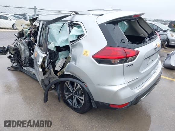 ✅ 2017 Nissan Rogue SL • VIN: 5N1AT2MV6HC743295 • Lot: 42397378. Listed on IAAI with Not provided. Free auction sales archive from the USA and detailed vehicle history report at DreamBid. Image 3.