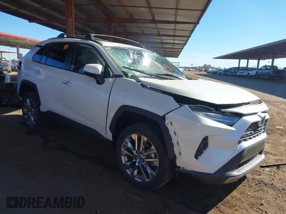 ✅ 2022 Toyota RAV4 Limited • VIN: JTMY1RFV2ND086743 • Lot: 43618761. Listed on IAAI with Not provided. Free auction sales archive from the USA and detailed vehicle history report at DreamBid. Image 1.