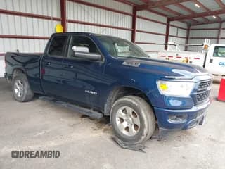 ✅ 2022 Ram 1500 Big Horn • VIN: 1C6SRFBT1NN177103 • Lot: 42590326. Listed on IAAI with 28,337 mi. Free auction sales archive from the USA and detailed vehicle history report at DreamBid. Image 1.