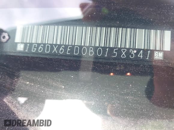 ✅ 2011 Cadillac STS RWD • VIN: 1G6DX6ED0B0158341 • Лот: 42766452. Опубликован ранее на IAAI с пробегом 72 893 миль. Бесплатный доступ к архиву аукционных продаж из США и подробный отчёт об истории автомобиля на DreamBid. Изображение 9.